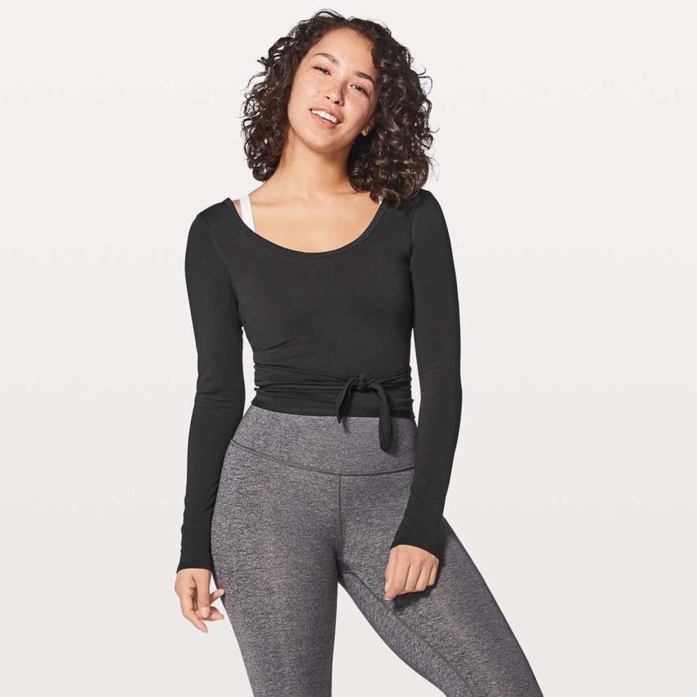 Lululemon It’s a Tie long sleeve crop